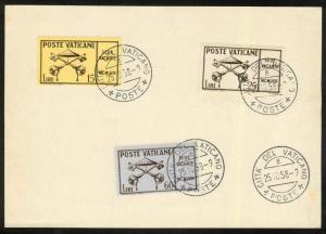 Vatican City 247-249 Used VF