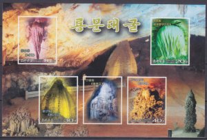 2002 Korea North 4564-67/B527 Stalactites 12,00 €