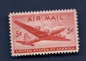 C32 5c DC-4 Skymaster  VF/MNH/OG