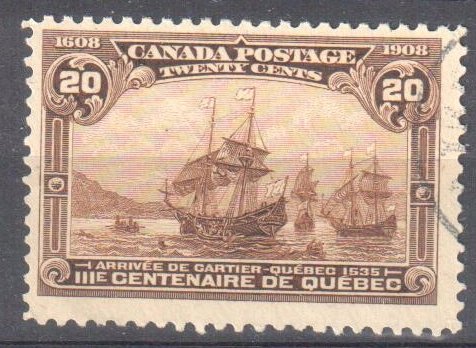 Canada  #103 Used F-VF CDS C$210.00  - Perfect Condition