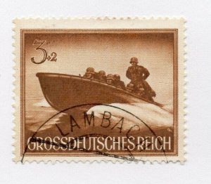 Germany 1943 Early Issue Fine Used 3pf. NW-100707