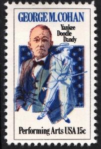 SC#1756 15¢ Performing Arts: George M. Cohan Single (1978) MNH