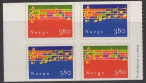 NORWAY SG1328/9 1998 CHRISTMAS BOOKLET PANE MNH