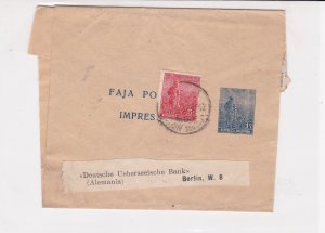 Argentina Vintage Newspaper stamps wrapper ref 21646