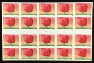4270 Love - All Heart MNH 42 c Pane of 20 FV $8.40  2008 GREAT FOR WEDDINGS!