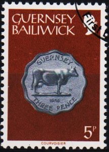 Guernsey. 1979  5p S.G.181 Fine Used