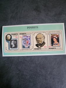 Stamps Penrhyn Scott 108c never hinged