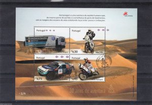 PORTUGAL SOUVENIR SHEET 30 YEARS RALLY DAKAR (2008)   MNH(**)