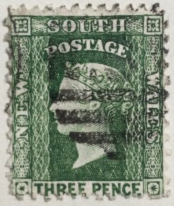 AlexStamps NEW SOUTH WALES #63h VF Used 