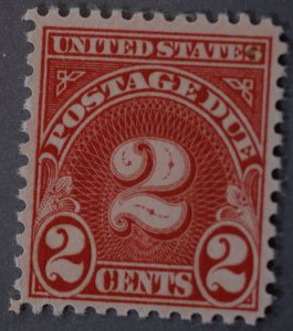 United States #J81 2 Cent Postage Due MNH