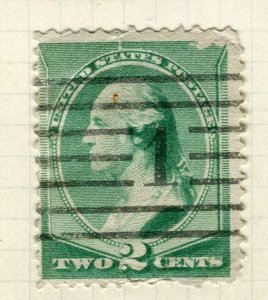 USA; 1870s classic Presidential series issue used 2c. value