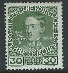 Austria Scott 119a MH! 