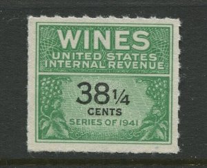 RE189  Wines Revenue Unused Stamp BX5097