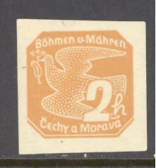 Bohemia and Moravia Sc # P1 mint never hinged (DT)