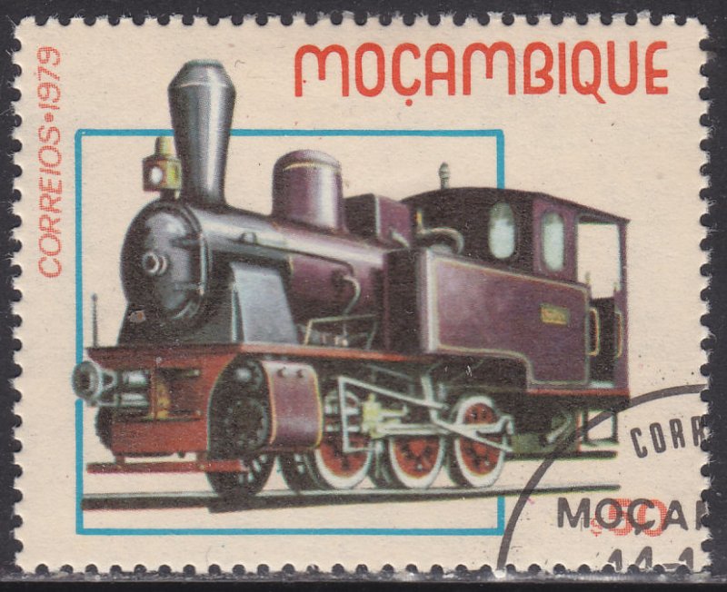 Mozambique 656 Historic Locomotives 1979