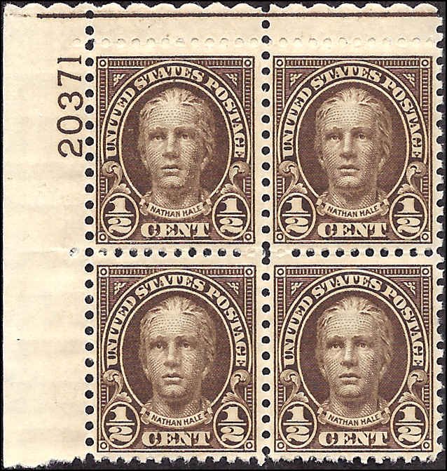 653 Mint,OG,NH... Plate Block of 4... SCV $3.00