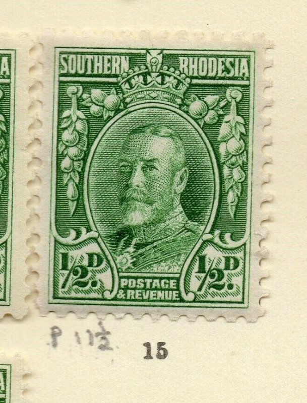 Southern Rhodesia 1930s Early Issue Fine Mint Hinged 1/2d. NW-170460