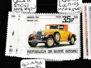 Guinea-Bissau Cars SC 545-57 MNH (4gek)