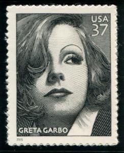 3943 US 37c Greta Garbo SA, MNH