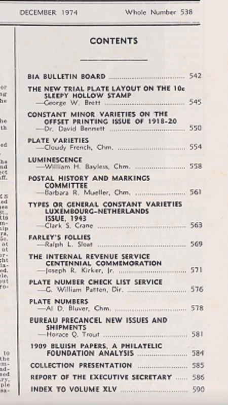 The United States Specialist:  Volume 45, No. 12 - December 1974