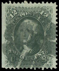 US SCOTT #69 Used-VF WIDE MARGINS, SEGMENTED CIRCLE FANCY CANCEL, SCV $100!