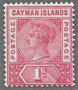 Cayman Islands (1900) - Scott # 2,   MH