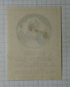 Garden Building Fair Exposition Poster Stamp Ads