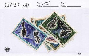 MONACO  521-27    MNH