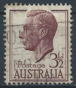 Australia 1951 - 3½d George VI - SG248 used