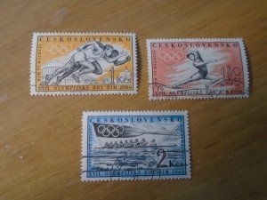 Czechoslovakia  #   967-69  used