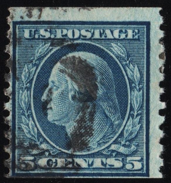 SC#496 5¢ Washington Coil Single (1919) Used