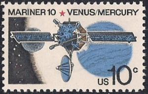 #1557 10 cent Space Mariner 10 mint OG NH XF+ XXF