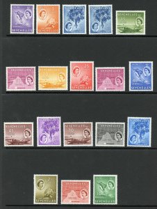 Seychelles SG174/88 Set of 19 U/M Cat 95 pounds