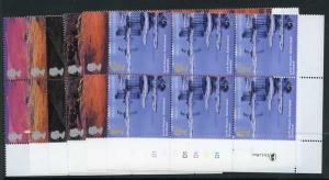 SG2385-2390 2003 Scotland Set in Cylinder Blocks U/M