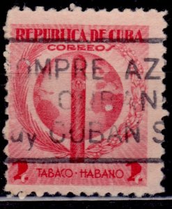 Cuba, 1939, Havana Tobacco Industry, 2c, used