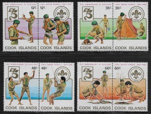 Cook Islands Scott #'s 700 - 703 MNH