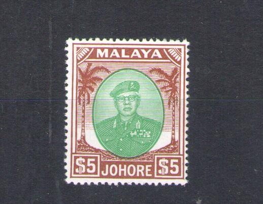 1949-55 Malaysian States - Johore - Stanley Gibbons #147 - Sultan Sir Ibrahim -