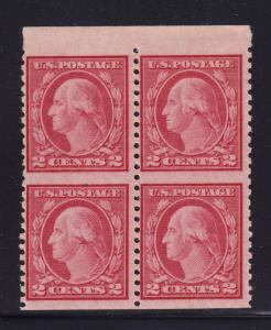 540a F-VF block original gum never hinged with nice color cv $ 275 ! see pic !