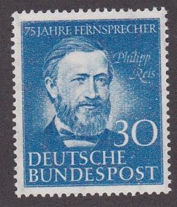 Germany # 693, Philipp Reis, LH, Half Cat.