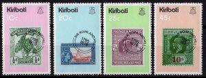 Kiribati 1979 Sc#341/344  SIR ROWLAND HILL STAMPS ON STAMPS Set (4)  MNH