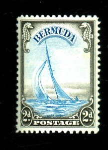 BERMUDA 109 MINT FVF OG LH Cat $53