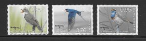 BIRDS - LUXEMBOURG #1490-2  MNH