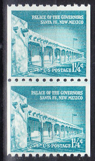 MOstamps - US Scott #1054A Mint OG NH Coil Line Pair - Lot # DS-2258