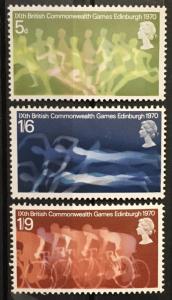 Great Britain 639-641 set MNH  *626