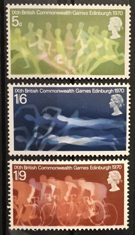 Great Britain 639-641 set MNH  *626