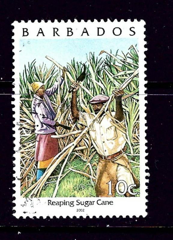 Barbados 983a Used 2002 Reaping Sugar Cane