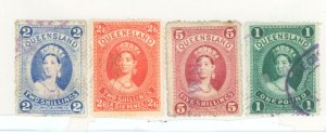 Queensland #74-76/78 Used