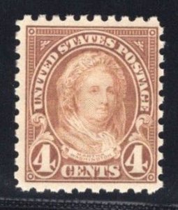 MOMEN: US STAMPS #585 4c MINT OG NH LOT #78386-5