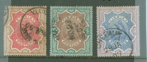 India #50-52 Used Single (Complete Set) (Queen)