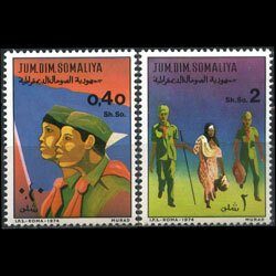 SOMALIA 1974 - Scott# 408-9 Victory Pioneer Set of 2 NH